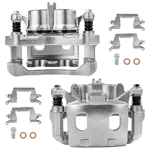 Image of SCITOO 19B7100 19B7101 Front Left & Right Disc Brake Calipers Assembly w /Bracket For INFINITI For JX35 /For QX60,For Nissan For Murano /For Pathfinder