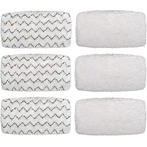 F Flammi Microfiber Steam Mop Pad 1252 for Bissell PowerFresh Vac & Steam 2747A, 1132 1543 1632 1652 Symphony Vacuum and Steam Mop Series