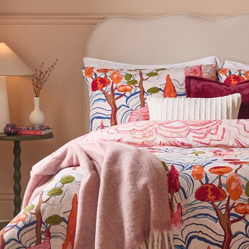 Parure de lit réversible multicolore pour transformer une chambre terne - 4