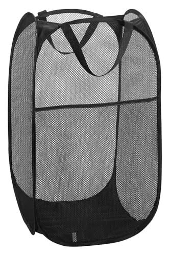 Image of Dirty Clothes Laundry Basket - Foldable Laundry Bag for Clothes (Pack of 1)