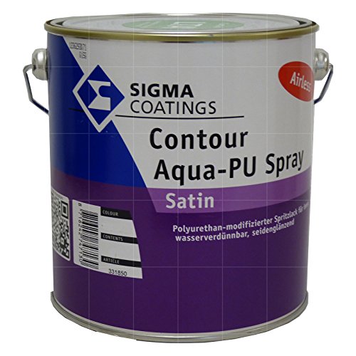 Preisvergleich Produktbild Sigma Contour Aqua-PU Spray Satin 2,5L (LTA)