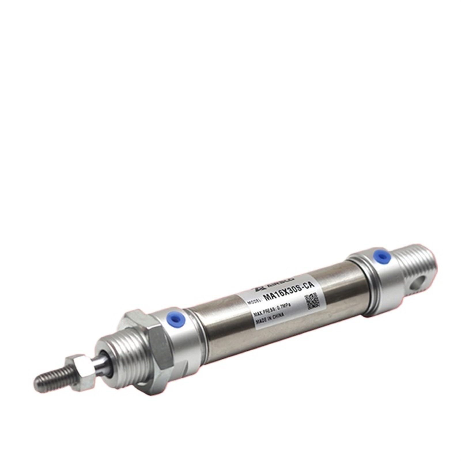 MA Cylinder bore 20mm air Pneumatic Cylinder Stainless Steel 10mm-300mm Double Acting Pneumatic Cylinder MA20x100S(MA20x100S,-CA Pivot Type)