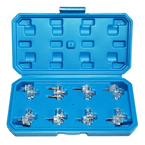DPTOOL Noid Light Test Kit Fuel Injector Noid Lites Tester Compatible with GM PFI/TBI/SCPI/Multec2 Replacement for Ford TBI Geo TBI Compatible with Bosch Bosch2/ PFI