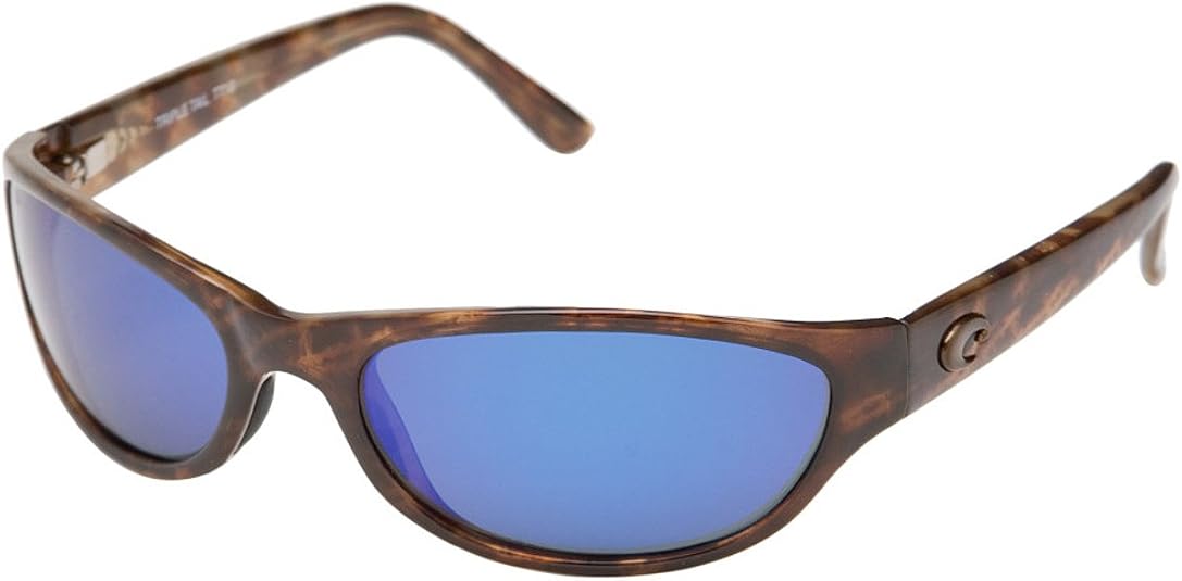 Glass Lens Tortoise/Blue Mirror 