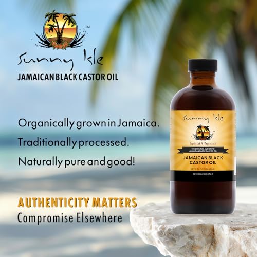 Image of Sunny Isle Regular Jamaican Black Castor Oil 8 Oz