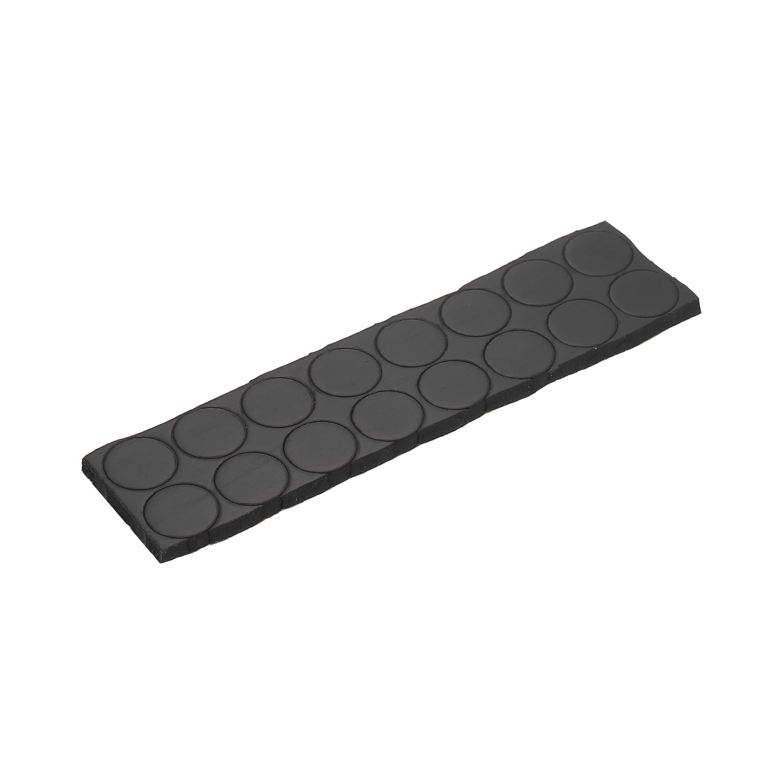 PATIKIL Non Slip Furniture Pads 1/2" (12mm x 3mm), 16 Pcs Adhesive Backed Round Rubber Feet Anti-Scratch Rubber Furniture Grippers for Hardwood Floor Electronics Bed Drawers DIY