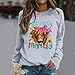 Mgoohoen Womens Fall Fashion 2025 Just a Little Moody Western Ranch Sweatshirts for Women Cute Cow Highland Graphic Shirt Casual Long Sleeve Pullovers