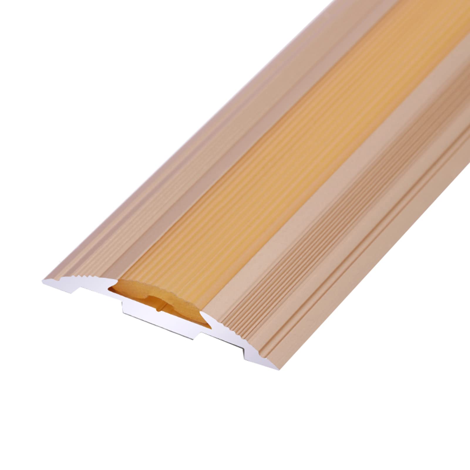Embellecedor De Borde De Escalera, Protector De Alféizar De Goma, Tira De Transición De Suelo Laminado Antideslizante Para Interiores Y Exteriores, Tiras De Transición De Umbral De Borde De Escal