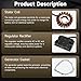 Artudatech Regulator Stator Rotor Gasket Kit Fit for Suzuki GSX1300R GSX1300 Hayabusa 1300 1999-2007, GSX1300RZ GSX1300 Hayabusa 1300 1999 2000 2001 2002 2003-2007 32101-24F00 32101-24F10 11483-24F00