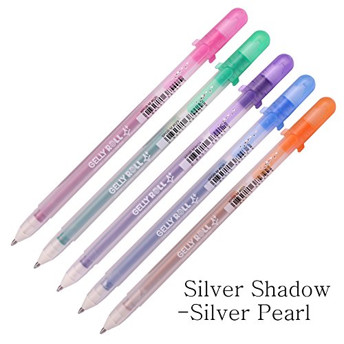 Bolígrafo Gel Silver Shadow 10 Piezas 1.0 mm Colores miniatura 5