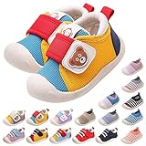 Kinderschuhe 20 MäDchen Flache Schuhe Canvas Schuhe Jungen Babyschuhe Kleinkind Schuhe Weichen Sohle Rutschfest Lauflernschuhe Loafers Kinder Einzelne Schuhe mit Klettverschluss, Violett, 17 EU