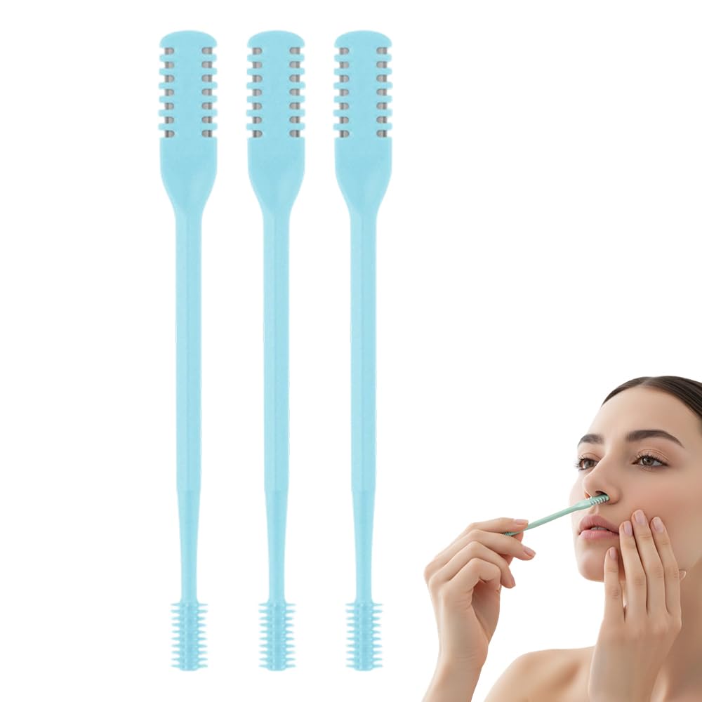 Nasal Hair Cutter for Women Men 2026 Upgraded 2 in 1 Nose Hair Trimmer Remover Portable Travel Essentials