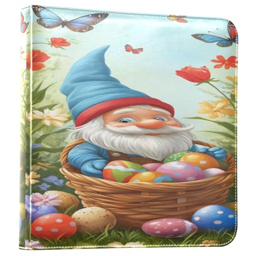 Álbum de Fotos Autoadhesivo DIY Scrapbook Álbum Primavera Gnome de Pascua Mariposa Encadernador de 3 Anillos Álbum de Fotos 40 Páginas 8x10 para Memorias miniatura 1