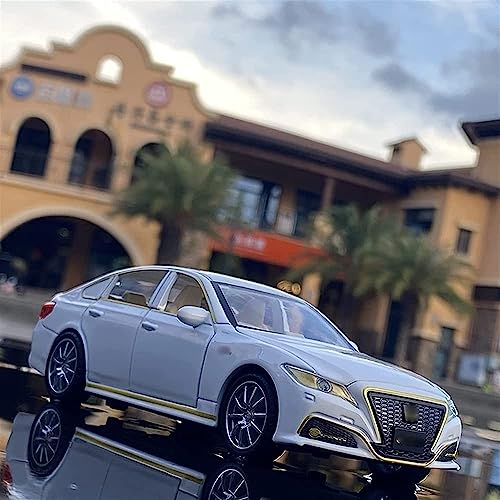Image of Exclusive Alloy Metal Pull Back Die-cast Car 1:32 Toyata Crown Diecast Metal Pullback Toy car with Openable Doors & Light, Music Boys Gifts Toys for Kids (Multi Color)