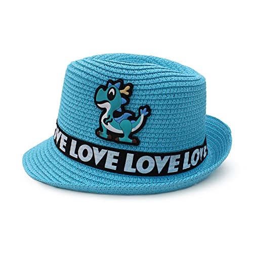 Image of VRITRAZ Baby Boy's and Girl's Kids Children Cute Printed Cartoon Gift Summer Fancy Dress Straw Fasion Hat Cap 1