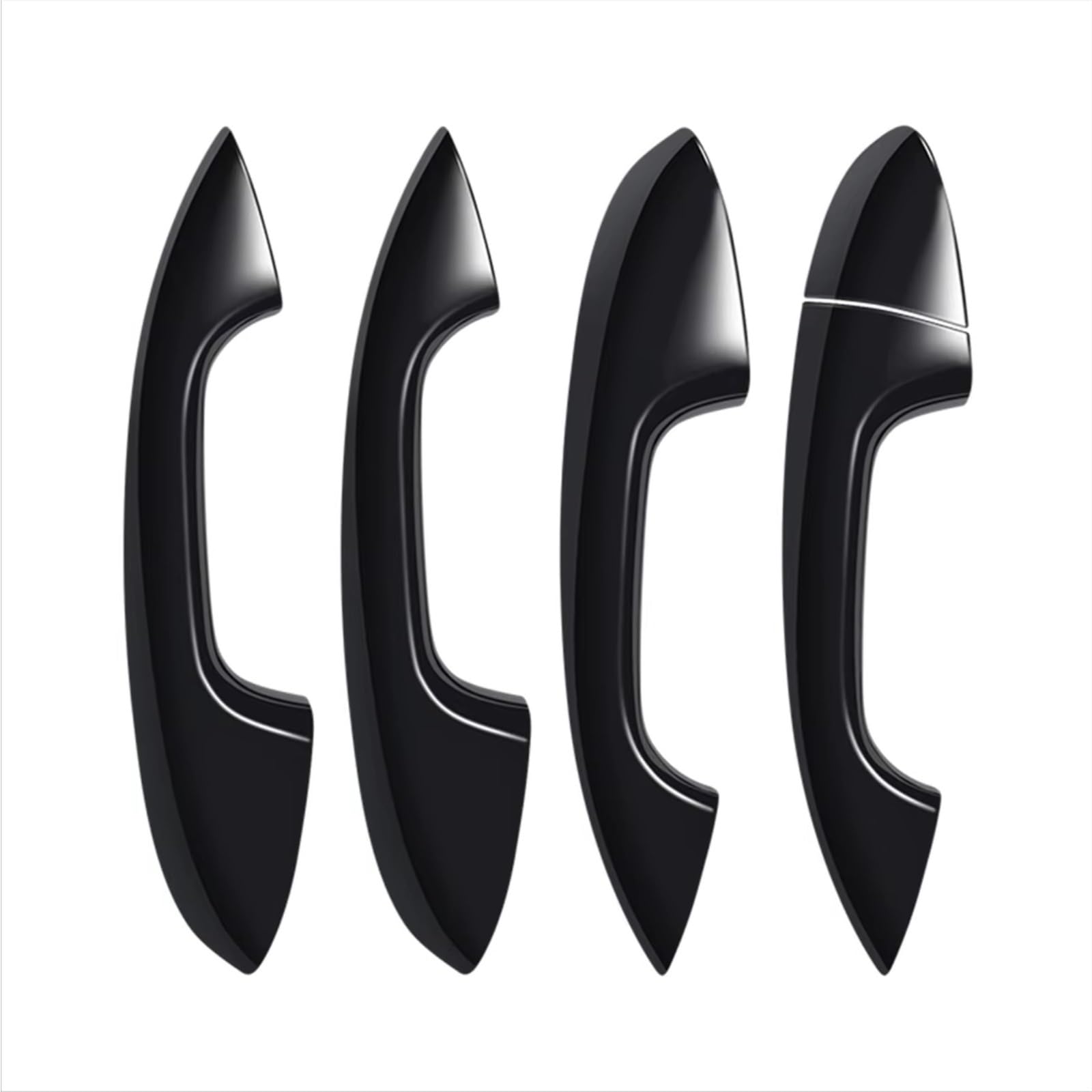 FVOIRSS Outer Door Handle Compatible with Benz GLA-Class 2020-2024 for GLE-Class 2020-2024 Car Outside Exterior Comfort Access Door Handles Covers Trims