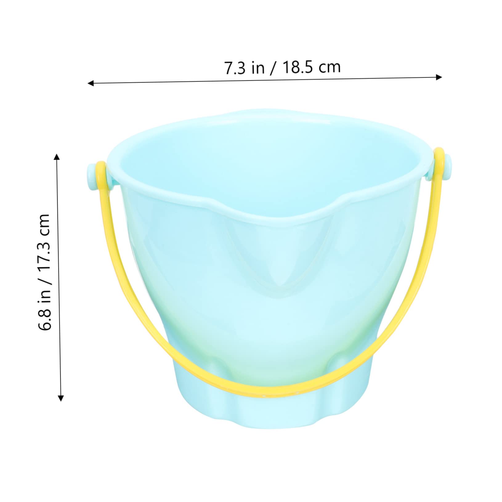 JOINPAYA 1 Set Beach Sand Digging Playthings for Outdoor Fun Includes Shovel Rake Bucket and Watering Can for Park Beach Backyard Activities Random Color