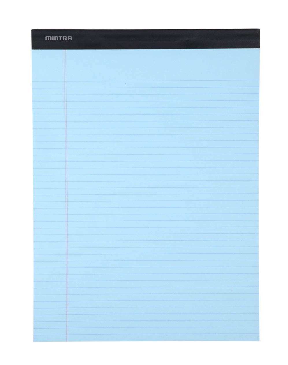 Mintra Office Bunte Legal Pads - Enthält 2 blaue, 2 rosa und 2 grüne Schreibblöcke, mikroperforierte linierte Blätter, ideal für den professionellen und persönlichen Gebrauch, 21,6 x 27,9 cm schmal