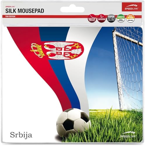 Speedlink Silk Tapis de souris Srbija, Tapis de Souris la Serbie