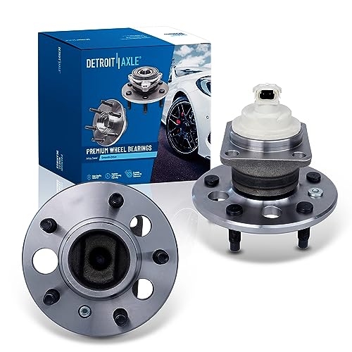 Image of Detroit Axle - 2 Rear Wheel Bearing Hubs for Buick Century Regal