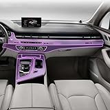 ZGHQHCDRH for Audi Q7 2016-2019 Car GPS Navigation Screen TPU Transparent Interior Anti-Scratch Film