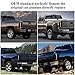 vvavv LED Tail Lights Compatible with 2007-2013 Chevy Silverado 1500 2007-2014 Silverado 2500 HD/3500 HD, LED Tube Rear Light Lamp Dark Smoke Replace A Pair