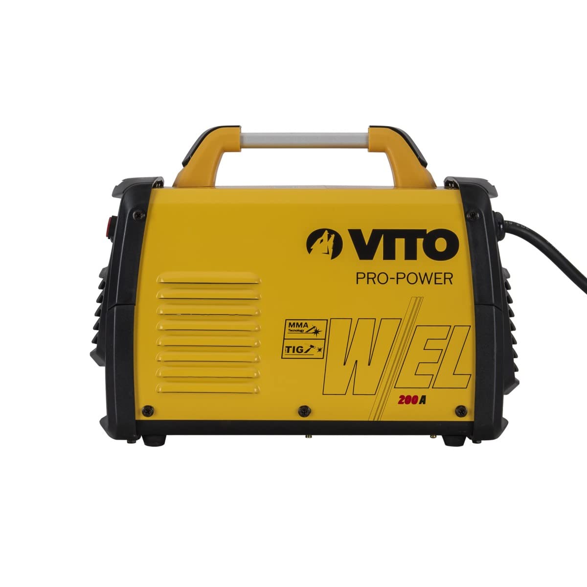 VITO Saldatrice combinata IGBT con 200 Ampere MMA/TIG in alluminio - Saldatrice elettrodo - Inverter - Elettrodi Inverter - ARC Welder (VII200B)