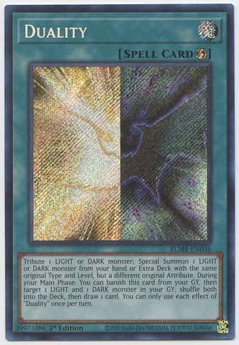 Duality - BLMR-EN036 - Secret Rare - 1 Edición