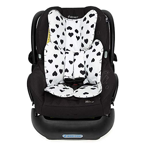 Momis Petit Protetor Capa Para Bebê Confort 30 Preto E Branco Universal