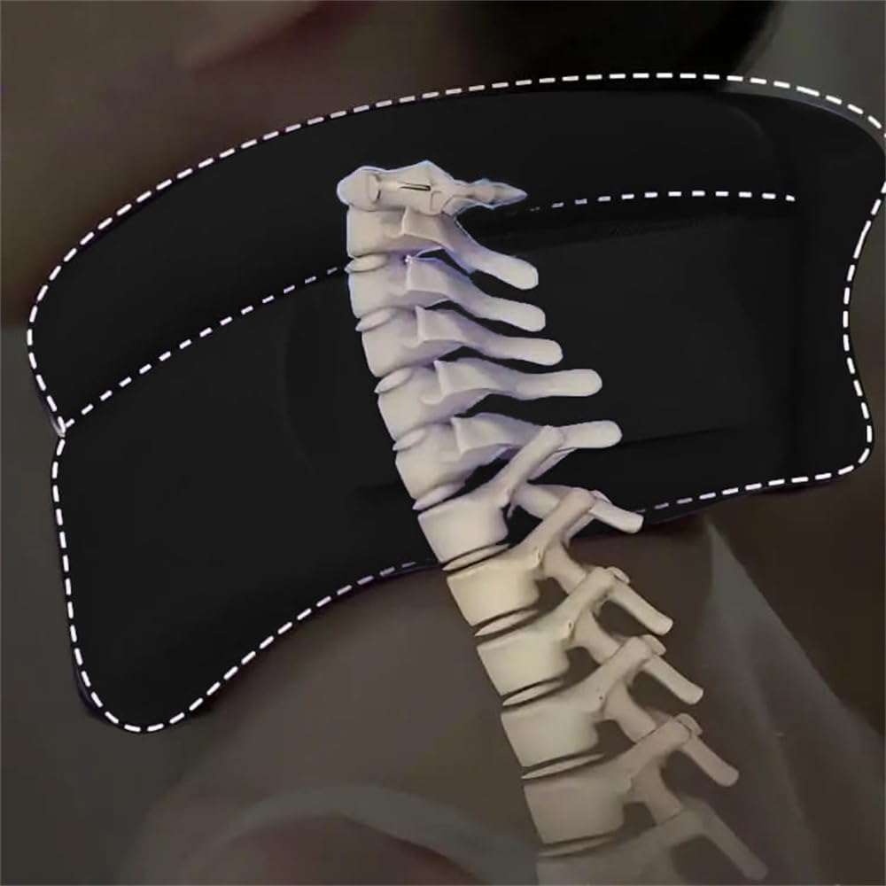 MEIION Vitavix NeckSupport Nooit - Supporto per collo russare per il collo, morbido supporto per il collo per il sonno, supporto per il collo