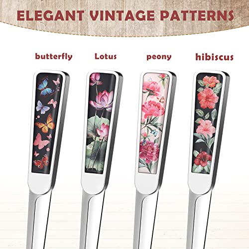 Chuangdi CHUANGDI-OPENERS LIGHTWEIGHT-27 4 Pieces Letter Opener Knife Stainless Steel Envelope Openers Lightweight Mail Opener Tool Slitters Letter Knives thumb #3