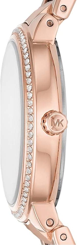 Michael Kors Orologio da Donna Gabi, Tre Lancette, Orologio in Acciaio Inossidabile con Cassa di 33 mm