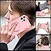 CHAOFEnG Designed for iPhone 13 Pro Case with Magnetic Stand [Military Drop Protection][Compatible with Magnet] Shockproof 13 Pro Phone Case with Ring Holder, Pink