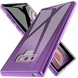 LK Galaxy Note 9 Case, Ultra [Slim Thin] Scratch Resistant TPU Rubber Soft Skin Silicone Protective Case Cover for Samsung Galaxy Note 9 (Purple)