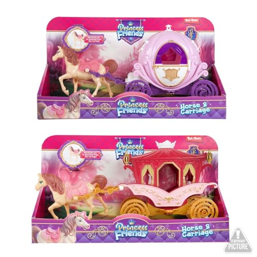 Toi-Toys PRINCESS Cheval avec calèche