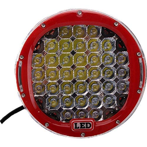 HYY-YY Car LED Work Light 9 Inch 185W Heavy Duty Locomotive Work Light LED Mine Lights Off-Road Top Lights Modified mirror