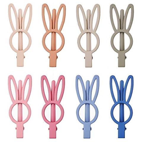 Matte Hair Barrettes Alligator Hair Clips - 8pcs Cover