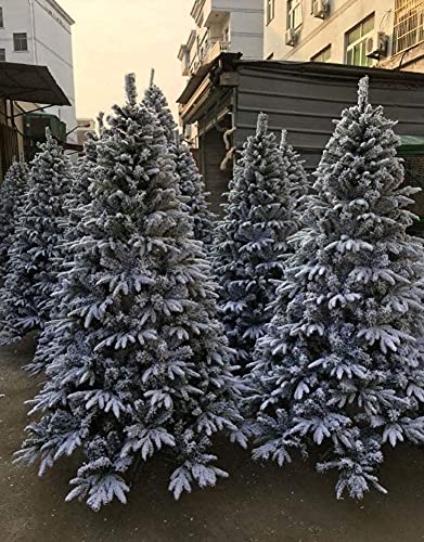 WQHPLMD Albero di Natale Vendita Alberi di Natale Stormo Artificiale Soffici Ornamenti Natalizi con Supporto in Metallo-Pino