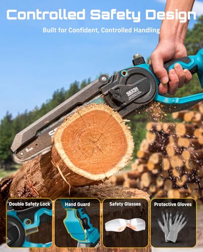 SEESII 3-in-1 Cordless Chainsaw & Trimmer