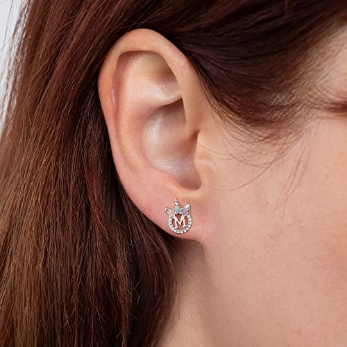 Earrings for Girls - Sterling Silver Girls Earrings Kids Earrings Hypoallergenic Earrings for Girls 8 9 10 11 12 Toddler Little Girls Unicorn Gifts for Girls Trendy Stuff | Gift for Teen Girls Jewelry2