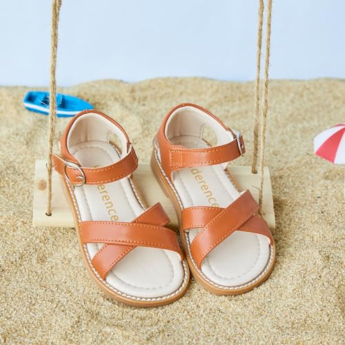Image of Kiderence Toddler Girls Sandals Little Girls Kids Summer Shoes Toddler Sandals