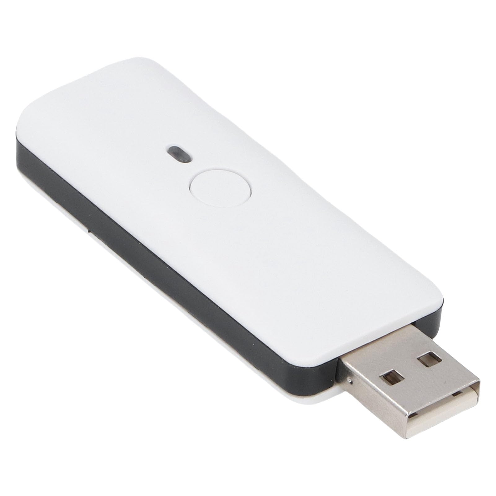 Fabater Adapter Kontrolera Bezprzewodowego Kompaktowy Konwerter do Obsługi Remap Pasujący do łączności USB (WHITE)