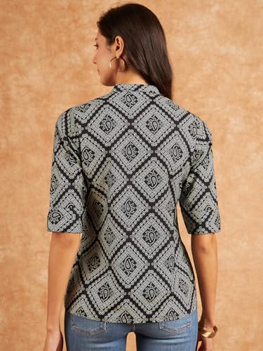 Image of Modeve Women Cotton Top for Summer