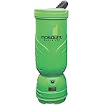 Mosquito-America Super Vac Backpack Vacuum with HEPA Filtration (Model 10-1011-MG) - 10-Quart Capacity/Green/Smooth Glide Tool Kit Included. Great for Commercial or Residential Applications!