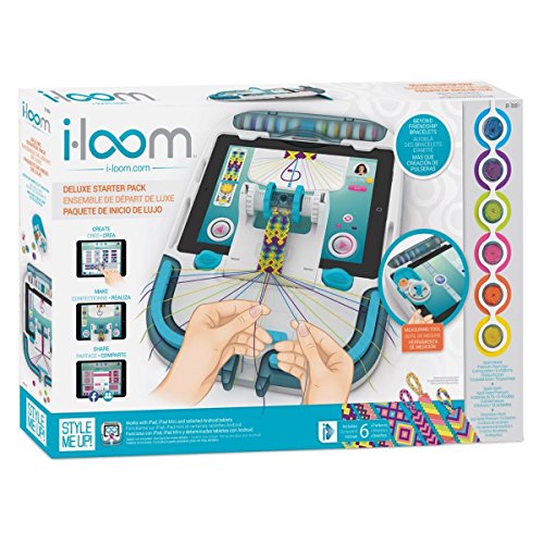Style Me Up I-Loom Friendship Bracelet Kit, Weaving And Knitting Set For Jewelry (Blue),6 Years Old To 16 Years Old #TOP6