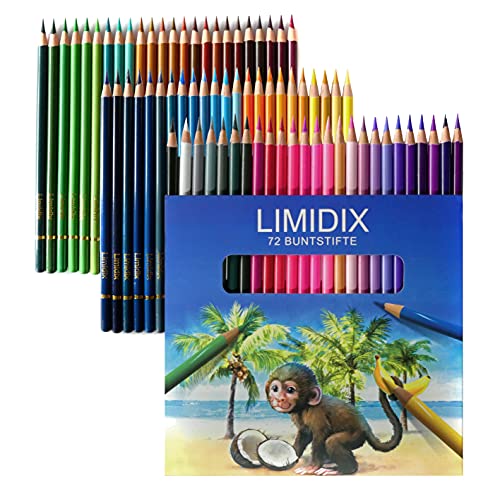 Limidix - 72 lápices de colores (72) Cover