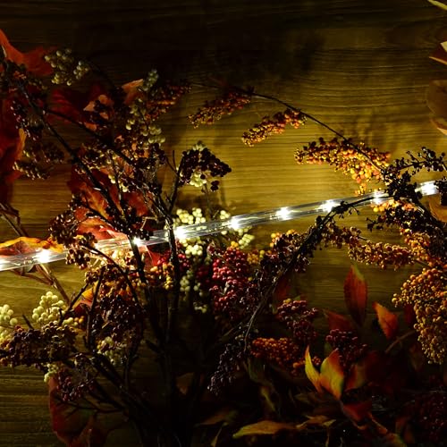 Nipach 20 m 480 LED Lichterschlauch – Leuchtfarbe: warm-weiß – Innen- und Außenbereich