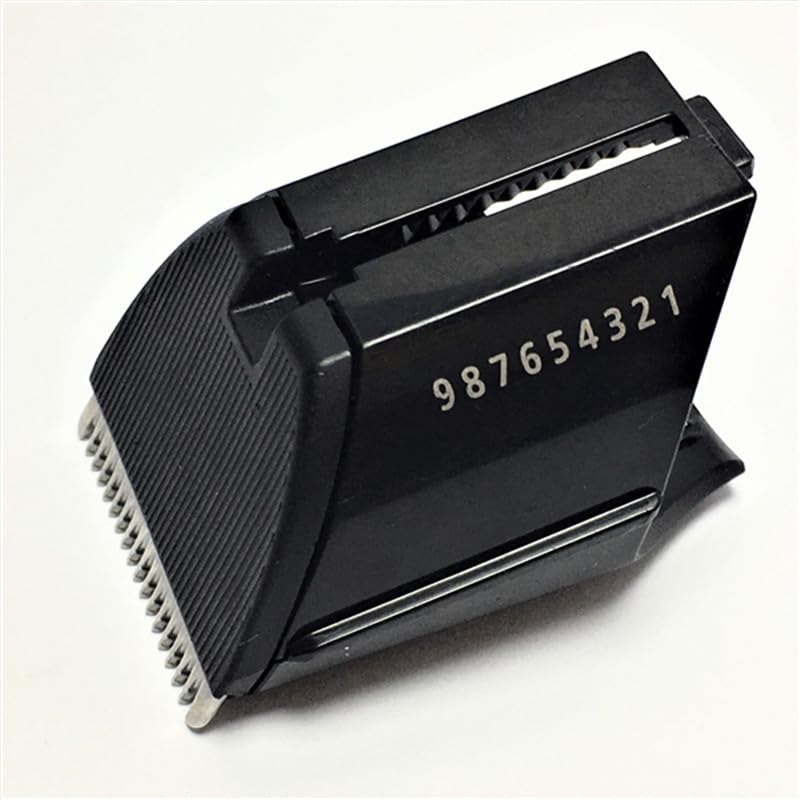 SCUKKBG Hair Clipper Barber Blade and Base Replacement For G370 All in One Groomer Full Width Trimmer Attachment Beard Shaver Parts, Black