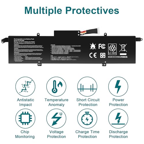 Image of ASUNCELL C41N1908 Battery Replacement for Asus ROG Zephyrus G14 GA401II GA401IV GA401IH GA401IU GA401IV GA401IV-BR9N6 GA401Q GA401QH GA401QM