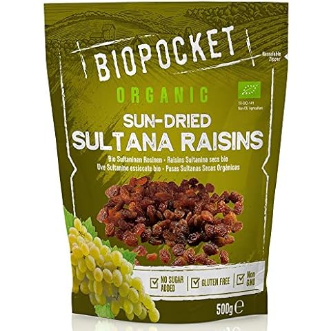 Biopocket - Pasas sultanas ecológicas Cover